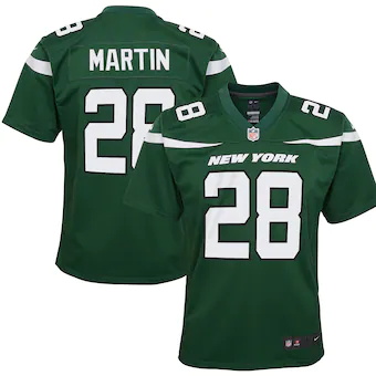 youth nike curtis martin gotham green new york jets game je